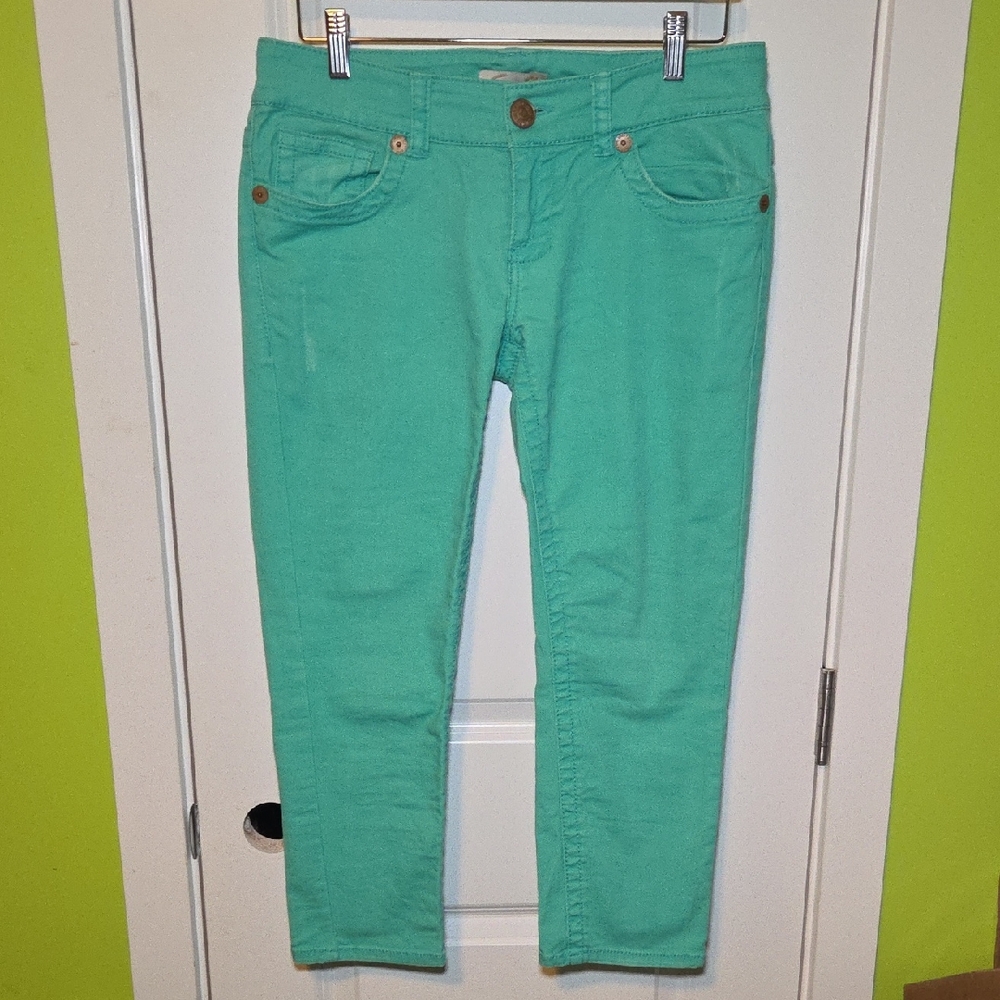 Seven Jeans Aqua Cropped Jeans